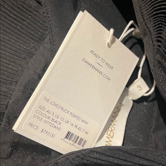 Zimmermann Lovestruck Pleated Mini - Picture 4 of 9